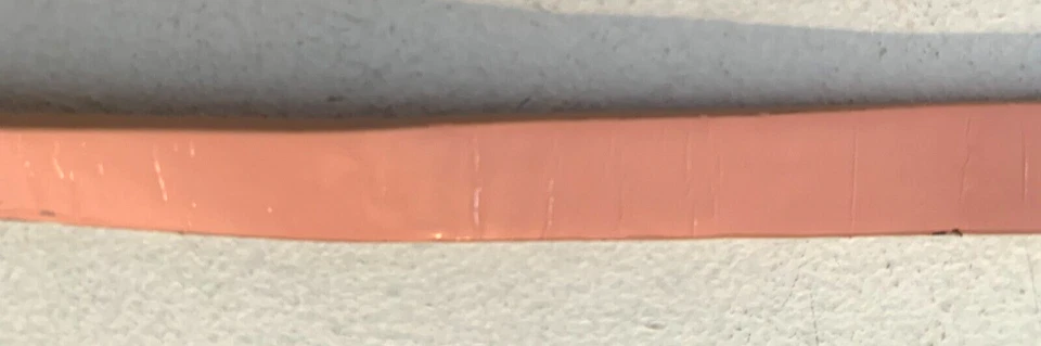 Cinturón ajustado JUICY COUTURE charol rosa tono plata hebilla logotipo talla XL Foto 4 de 4