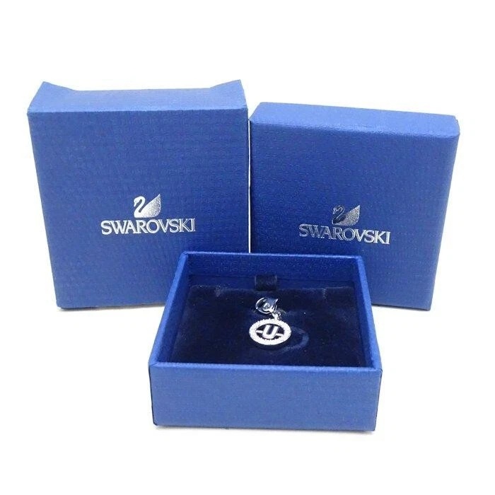 Ciondolo In Cristallo SWAROVSKI Placcato Argento Gioielli - Immagine 4 di 4