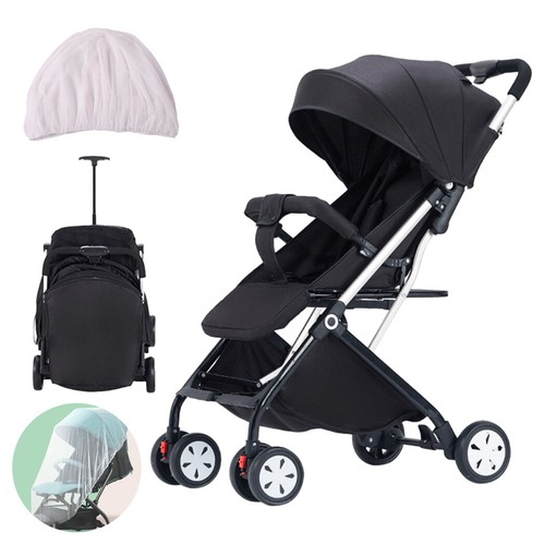 New 2025 Lightweight Compact Baby Stroller Pram Easy Fold Travel Carry on Plane - Picture 22 of 25