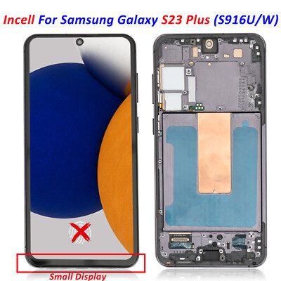 LCD Display Touch Screen Replacement Part For Samsung Galaxy S23 Plus S916U/U1/W