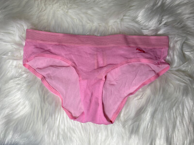 VINTAGE Victoria's Secret Brief Panty - Love Pink Low Rise - Size Small