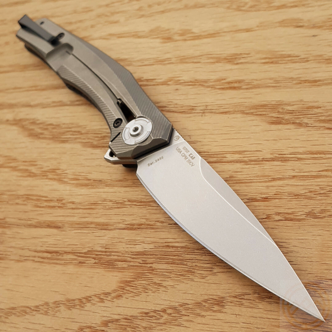 T−FAL KO6208JP Zero Tolerance 0707 Folding Knife, CPM 20CV Blade Steel for sale