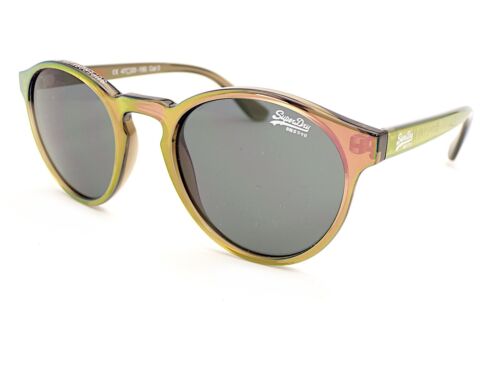 Superdry Sunglasses Saratogalux Unisex Multi-Layered Frame with Grey Lenses 172 - Picture 1 of 4