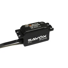Savox Black Edition Low Pro Brushless Digital Servo, 0.076sec / 138.9oz @ 6.0V