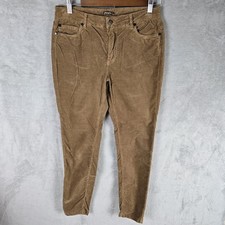 J Mclaughlin Women Corduroy Watson Brown Pants Size 4