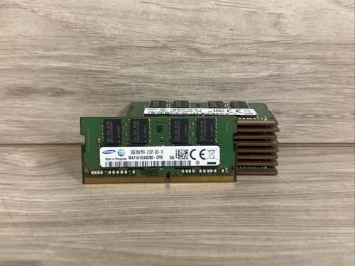LOT 9 SAMSUNG M471A1K43DB0-CPB 8GB 1RX8 DDR4 PC4-2133P SODIMM RAM A3 - Picture 2 of 2
