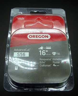 Oregon AdvanceCut S56 Chainsaw Blade Chain 16 Inch Husky Echo Homelite Craftsman