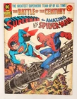 SUPERMAN VS AMAZING SPIDER-MAN TREASURY 1976 - 1st MARVEL DC Present Crossover!