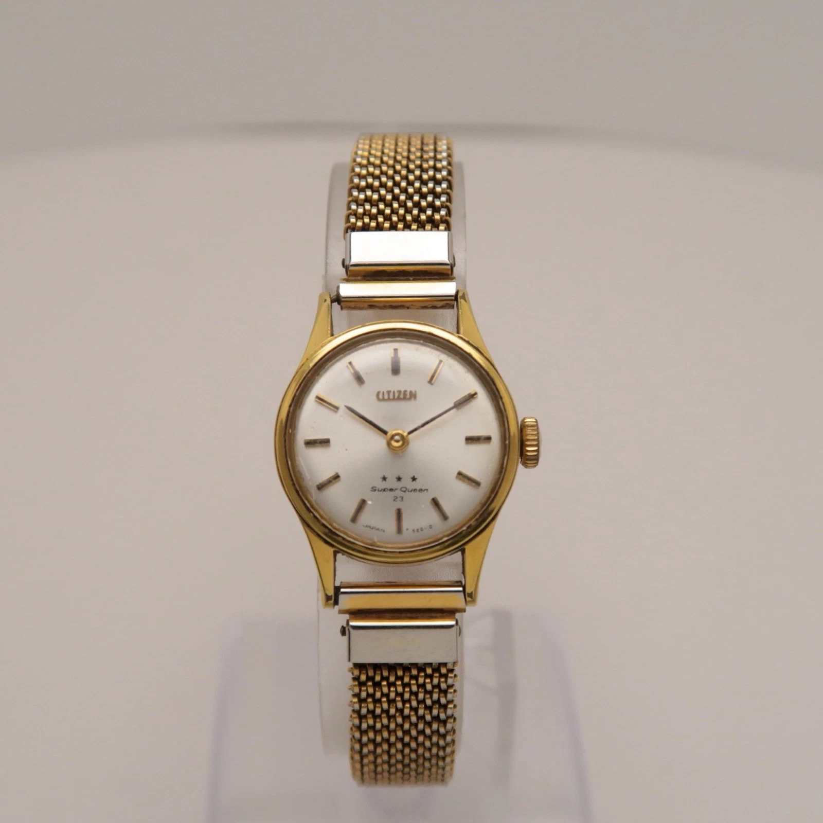 CITIZEN Super Queen 23 SQ0F51801-Y Manual Wind Women Vintage Watch W308 *WORKING