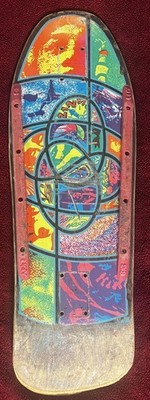 Vintage 80s OG Team Hosoi Irie Eye Skateboard Deck Christian Hosoi