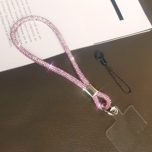 Bling Bling Phone Wrist Straps Bright Anti-lost Wrist Rope Phone Accessories - Photo 14 sur 21