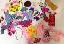 Vintage Barbie Lot Mod Clothes accessories shoes over 40 pieces bin2