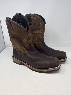 Irish Setter Marshall WP Safety Toe Work Boots Mens 14D 83930 Superfeet