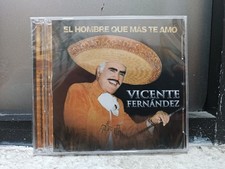 VICENTE FERNANDEZ EL HOMBRE QUE MAS TE AMO CD DVD ORIGINAL NEW MEXICAN EDT