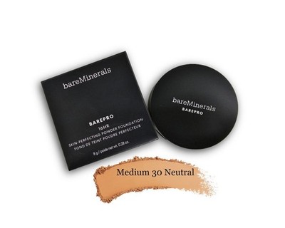 bareMinerals Barepro 16hr Skin-Perfecting Powder Foundation Medium 30 Neutral