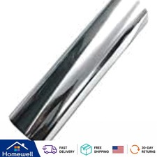 Flexible Chrome Vinyl Wrap Sheet 15x78 - Ideal For Curves And Detailed Work
