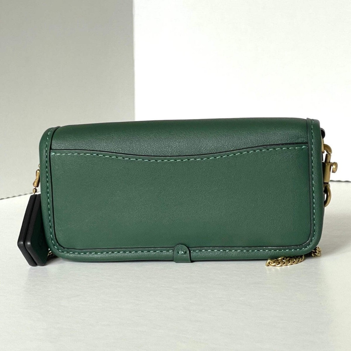 Coach Dinky Bag 14 Mini Crossbody Hunter Green CZ108 Glovetanned