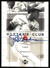 Rod Carew Cards, Rookie Cards and Autographed Memorabilia Guide 11