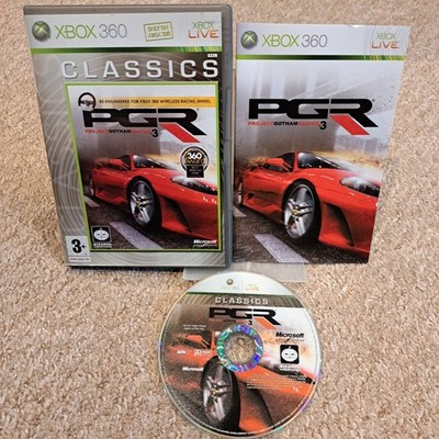 Project Gotham Racing 3 Classics Xbox 360 Videospiel Racing Xbox Live NEAR MINT