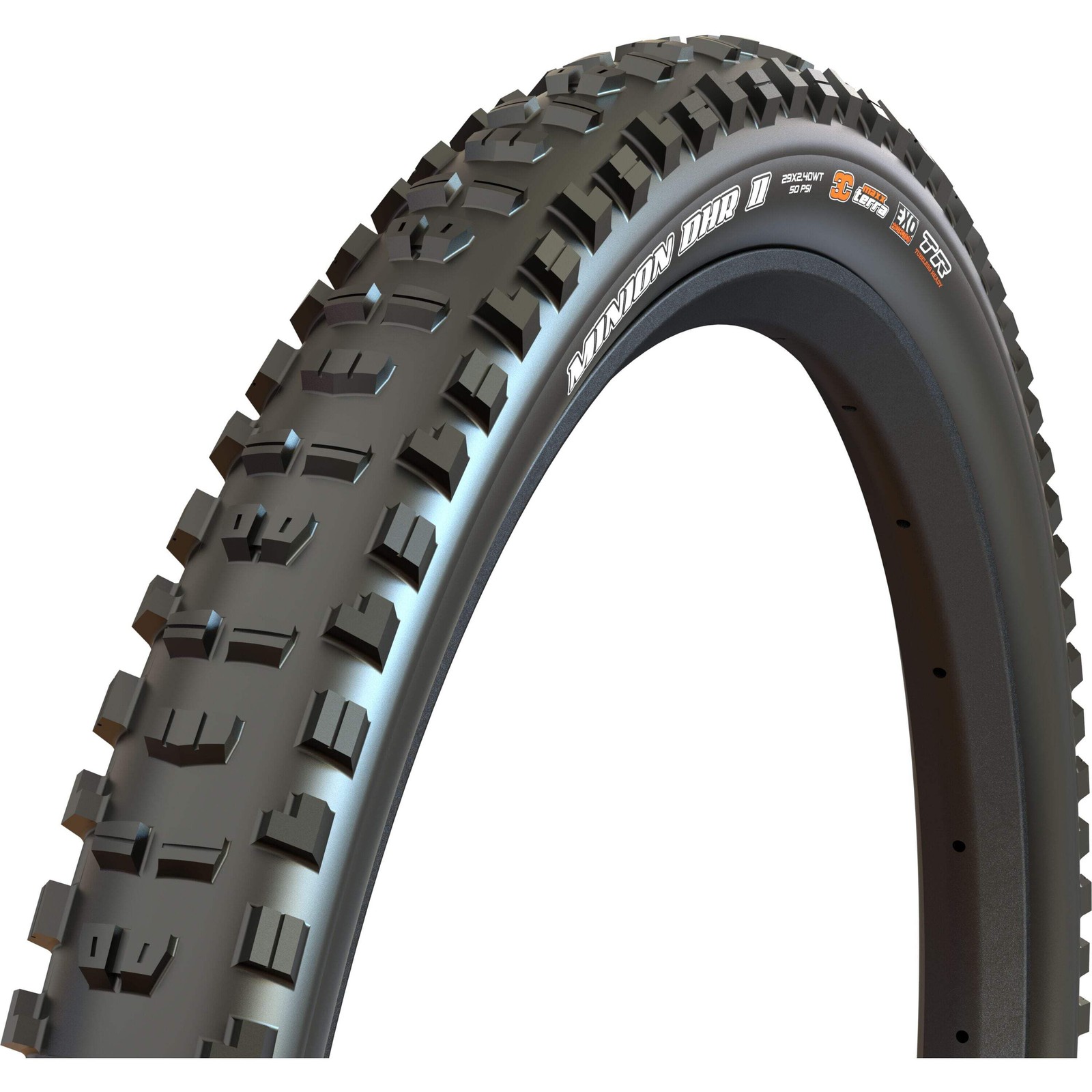 Maxxis Minion DHR II 29 x 3.00 120 TPI Folding 3C MaxxTerra EXO Tubeless Tyre