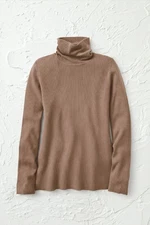 Coldwater Creek Ribbed Turtleneck Sweater 19 colors , All Size