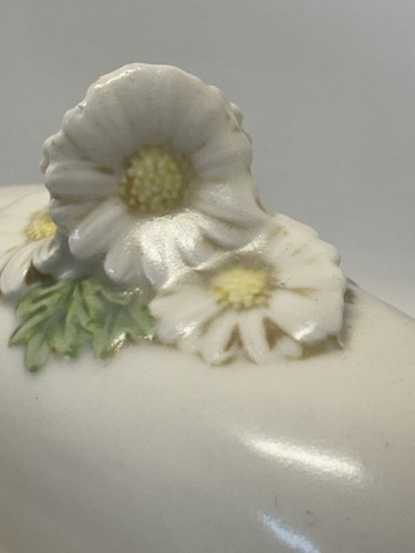 Covered Butter Dish & Salt Pepper Shakers Basket Weave Yellow Poppy Trail Merlot - Picture 10 of 11