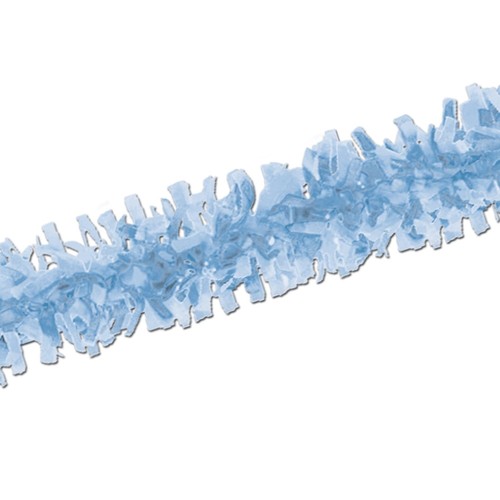 Pkgd Tissue Festooning (lt blau) Party Zubehör (1 Stück) (1/Pkg), Seidenpapier