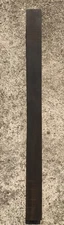 Very Dark Macassar Ebony 1.5" x 1.5" x 20.5 " Cue Turning Blank **Almost Black**