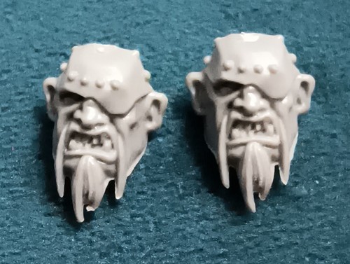 Warhammer Fantasy AOS Old World: Ogor Mawtribes Plastic Head Bit - Picture 2 of 2
