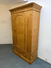 A Super Victorian Antique /Old Pine Classic English 4 Piece Wardrobe
