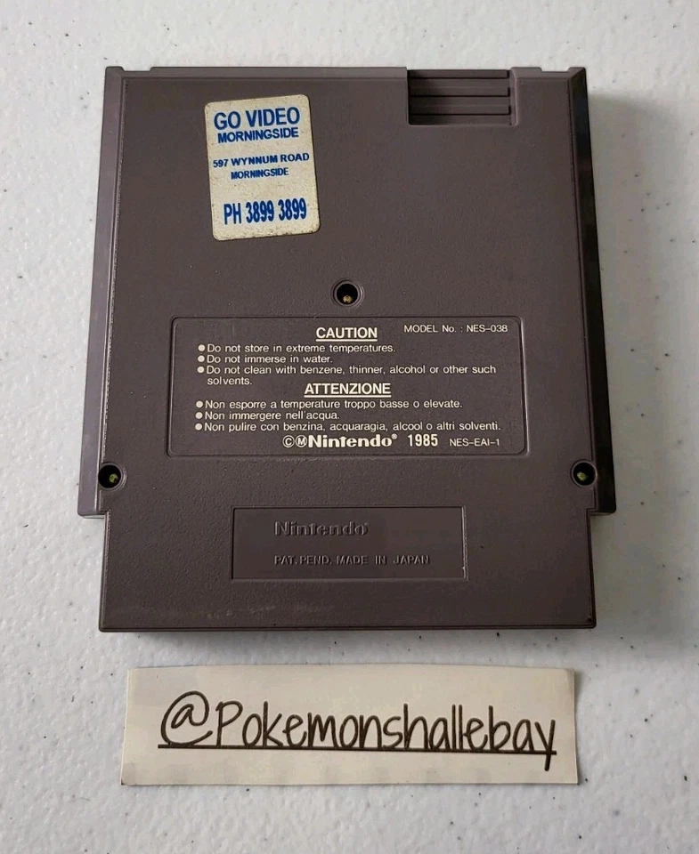 Aladdin - Nintendo (NES) Game Cartridge *VERY RARE - Free Tracked Post - PAL* - Image 2 of 3