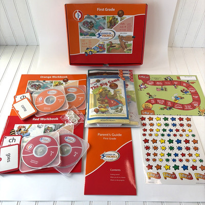 Hooked On Phonics Learn To Read Box Set 1st Grade Homeschool Complete Kit