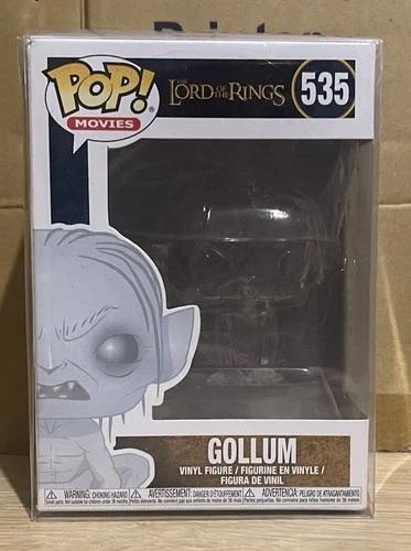 Pop! Movies Lord Of the Rings Invisible Gollum vinyl #535 + Protector