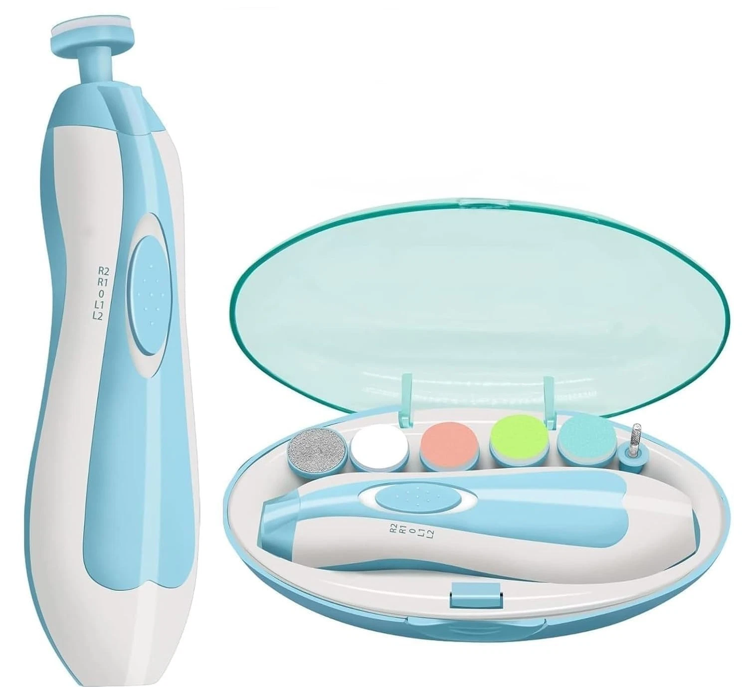 Baby Nail Trimmer New Born with Lights | Electric Baby Nail Cutter 0-6 Months
Opens in a new window