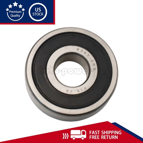 10x passend für Timken 6303-2RS 17x47x14 mm Doppel Gummidichtung Kugellager 6303RS - Bild 9 von 10