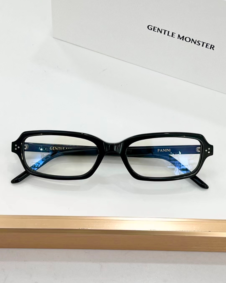 Gentle Monster Panini 01 Sunglasses Black /Clear With Case New | eBay
