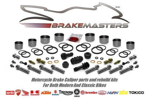 Yamaha XS650 C 1976 front brake caliper piston seal rebuild repair kit set - Picture 4 of 6