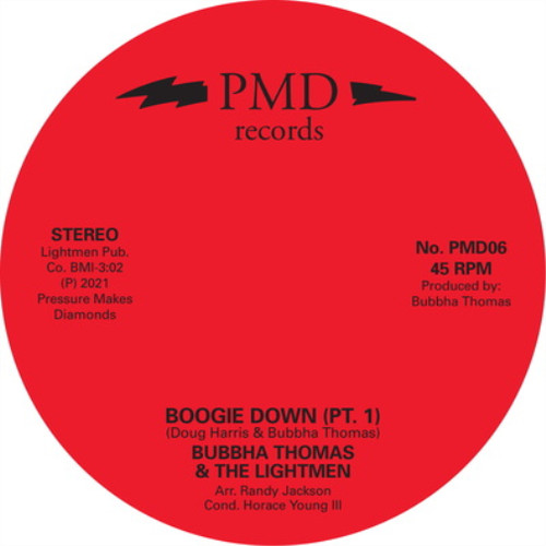 Bubbha Thomas & The Lightmen Boogie Down (Vinyl) 7" Single (UK IMPORT)