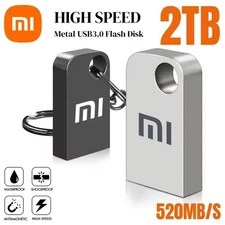 Xiaomi Mini 2TB Flash Drive Metal U Disk Pen Drive USB 3.0 Super High Speed Tran