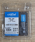 Crucial 64GB DDR5 5600MHz SODIMM Kit (2x32GB) CL46 Laptop RAM | New Open Box