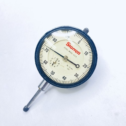 Starrett 25-441 0-1 Dial Drop Indicator, 1" Range, 0.001" Grad - Jeweled - USA