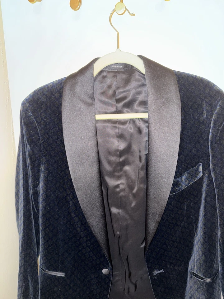 Chaqueta de esmoquin de terciopelo Todd Snyder para hombre talla 38S nueva con etiquetas Foto 2 de 4