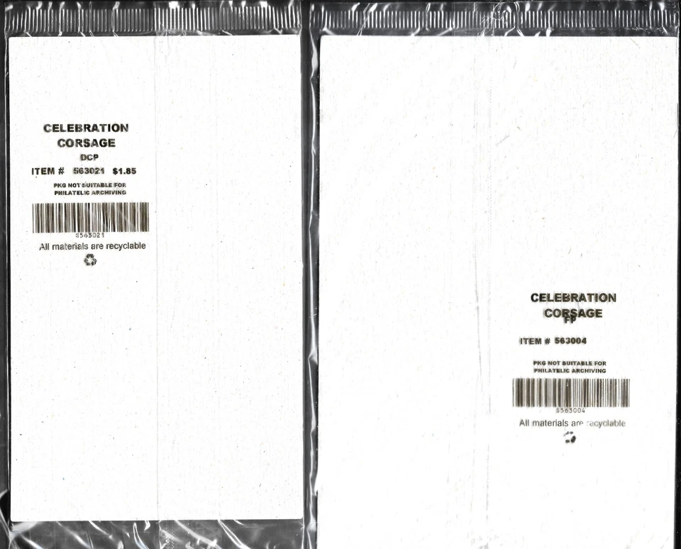 CELEBRATION CORSAGE US #5200 WEDDING INVITES 2oz RATE SHEET OF 20 FOREVER STAMPS - Image 3 of 3