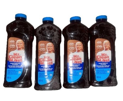 4 Mr. Clean WOOD SURFACE CLEANER 27oz (800ml) HTF
