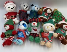 Build-A-Bear Advent Calendar Plush Stuffed Animal Mini Set of 10 BAB Christmas