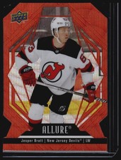 2022-23 Upper Deck Allure #16 Jesper Bratt Orange Slice