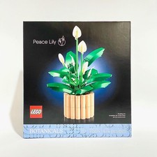 LEGO 11504 Botanicals Peace Lily Flower Building Set NIB New in Hand