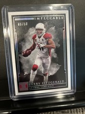 Larry Fitzgerald 2019 Panini Impeccable Football Card #89 Cardinals /50