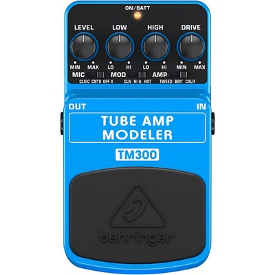 Behringer TM300 Tube Amp Modeler Effects Pedal