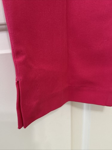 Isaac Mizrahi Tall 24/7 Stretch Icon Ankle Pants Vibrant Pink Tall 18W A634637 - Picture 5 of 9